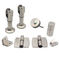 Stainless Steel Suit Bathroom Public Toilet Cubicle Partition Hardware Accessories