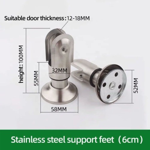 Stainless Steel Suit Bathroom Public Toilet Cubicle Partition Hardware Accessories