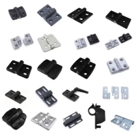 Zinc Alloy Carbon Steel 3 Hinges Door Window Industrial Accessories