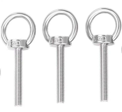 High Quality 304 Stainless Steel M6 M8 M10 M12 Hanging Ring Bolts Hanging Ring Screw