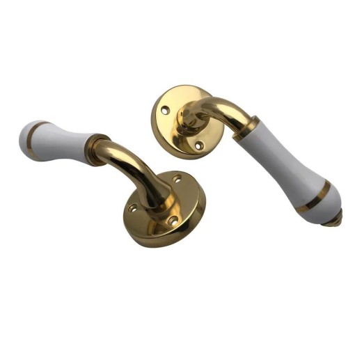 High Quality Polished Brass Door Handles