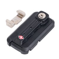 Suitcase customs buckle lock aluminum magnesium suitcase customs lock