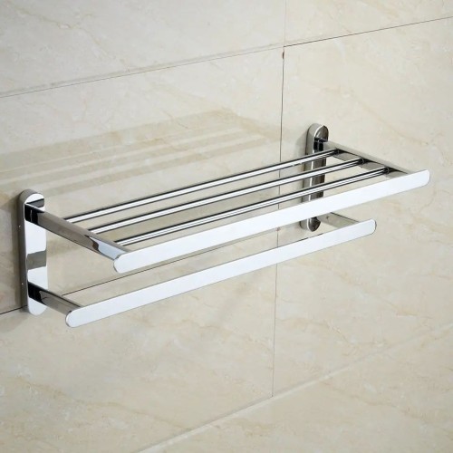 Bathroom Zinc Alloy Modern Towel Rack