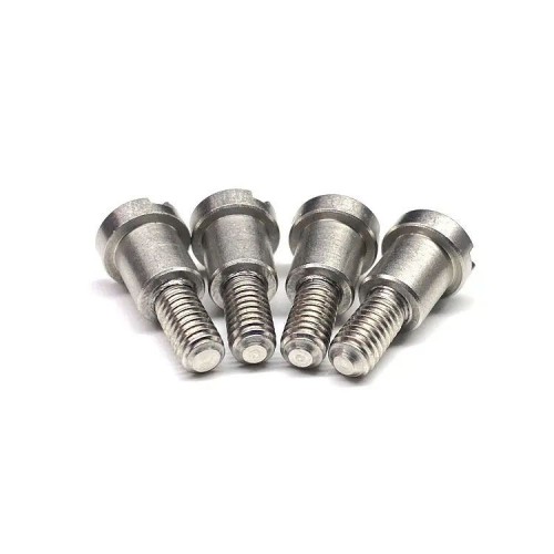 Custom Fastener Manufacturers A2 A4 Stainless Steel Cup Head Slotted Step Shoulder Screws