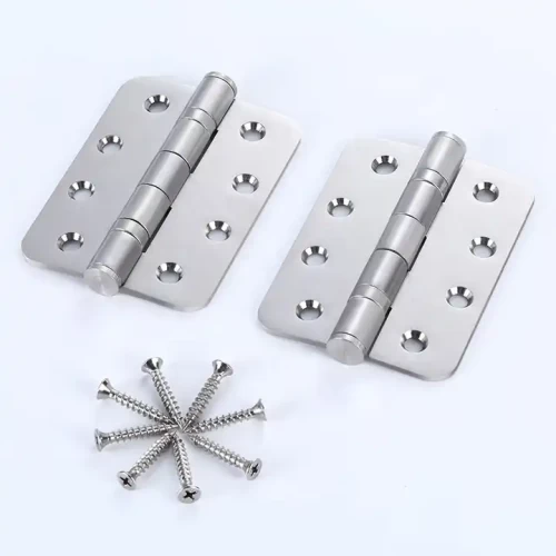 Door Window Hinges 4 Inch Silent Butt Stainless Steel