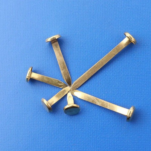 19mm Butterfly Two Feet Nail Quality Brass Gold/silver Paper Fasteners