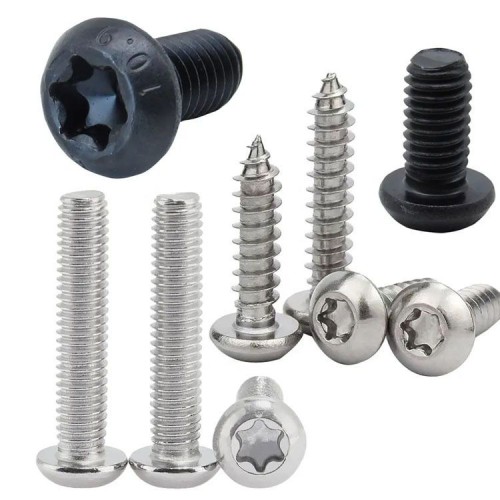 Wholesale M2 M3 M4 Ss304 Stainless Steel Aluminum Torx Button Head Machine Screw Security Bolt Tapping Screw