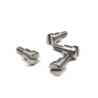 Custom Fastener Manufacturers A2 A4 Stainless Steel Cup Head Slotted Step Shoulder Screws