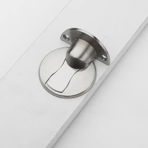 Stainless Steel Magnetic Door Stop Adjustable Wood Door Stopper