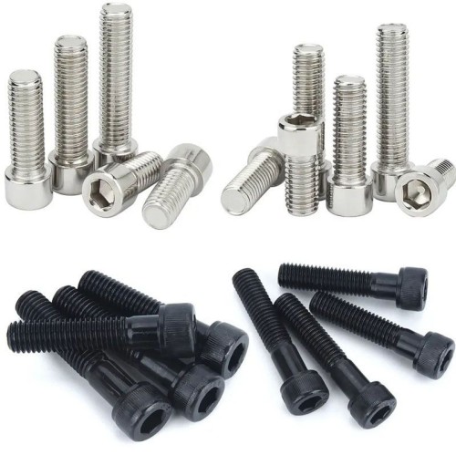 High Quality Fastener M6*20 Din7984 Stainless Plastic Bolt With Low Head Hexagon Socket Head Screws