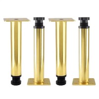 Wholesale Metal Furniture Sofa Leg Tube Sofa Leg Cheap Adjustable Metal Table Leg