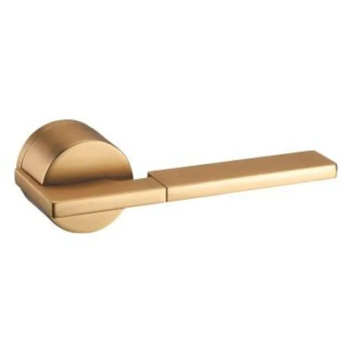 European Leather Zinc Alloy Door Handle Safety Door Lever Handles With Home Room Interior Bedroom/bathroom